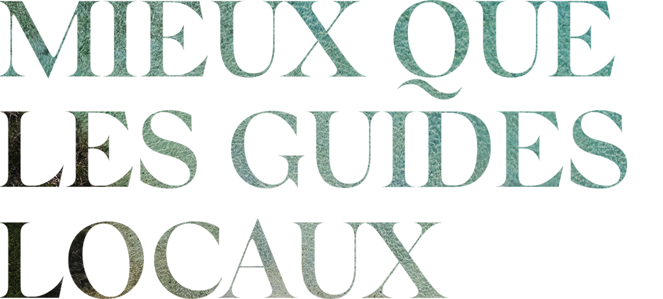 Mieux que les guides locaux