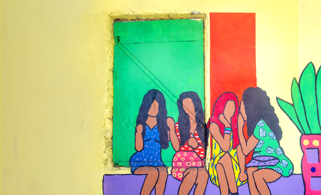 Walk painting